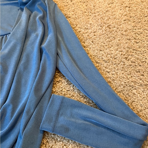 Free People Blue Long Sleeve Bodysuit - Picture 6 of 8